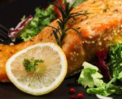 balanced diet eatwell guide salmon salad