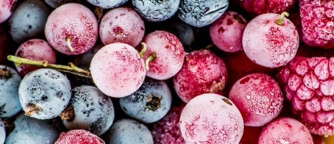 frozen fruit berries