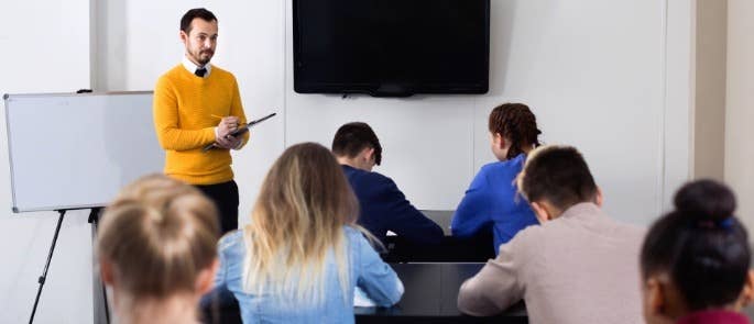 Ofsted inspection in a secondary school