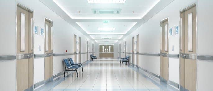 Hospital hallway