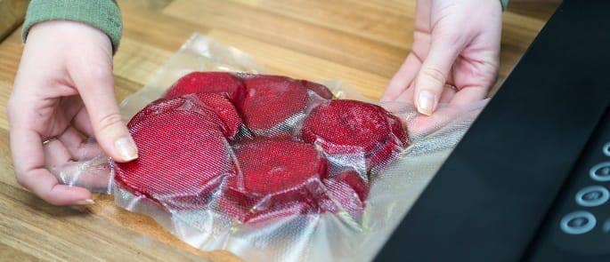 vacuum packing food preservation