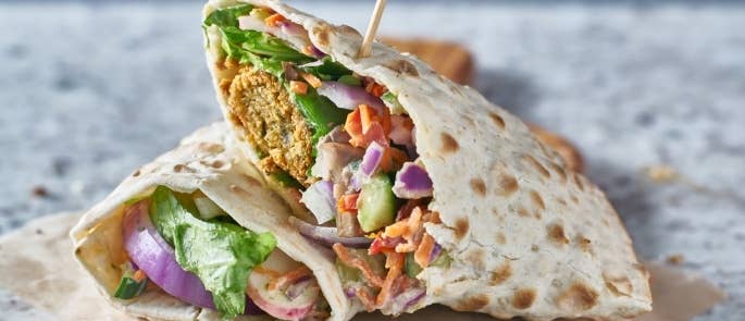 Vegan falafel