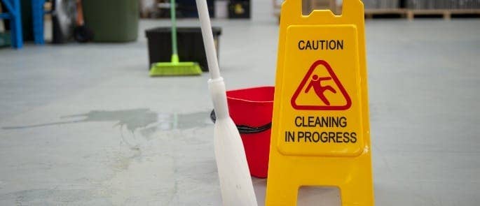 warehouse cleaning