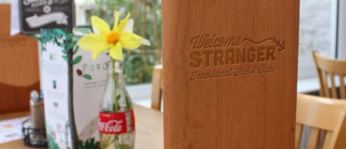 Welcome Stranger menu