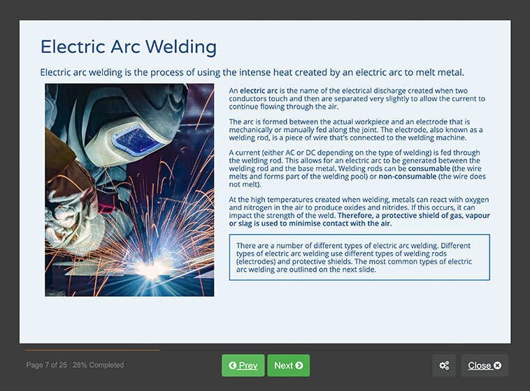 Screenshot 03 - Welding Safety