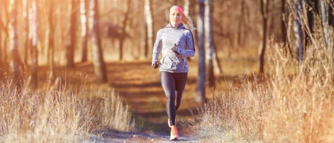 Woman jogging