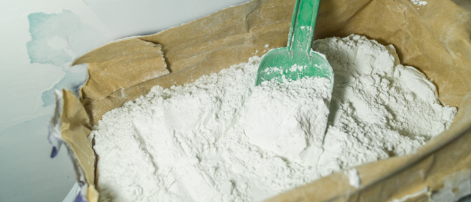 Gypsum powder