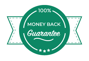 100% money back guarantee